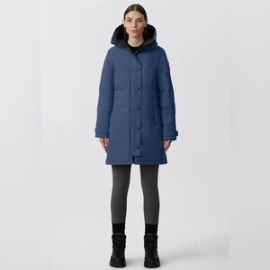 Canada Goose Shelburne parka CR color Ozone Blue 3802W